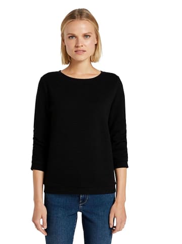 Tom Tailor Sweatshirt in Schwarz