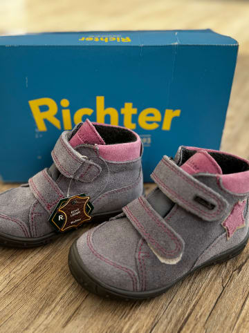 Richter Shoes Boots in Hellblau