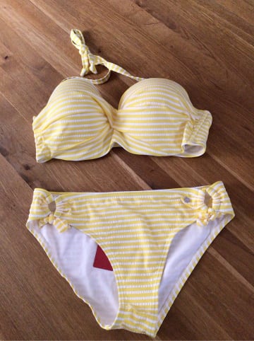 s.Oliver Bikini in Weiß/ Gelb