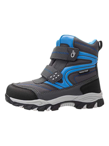 lamino Winterstiefel in Schwarz/ Blau