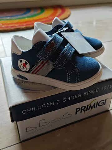 Primigi Leder-Sneakers in Blau