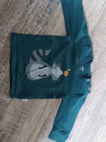 lamino Longsleeve in Dunkelgrün