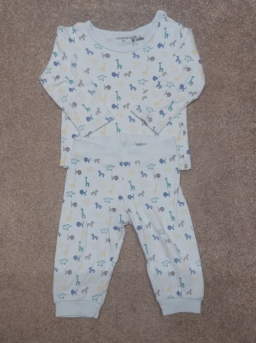 lamino Pyjama in Hellblau