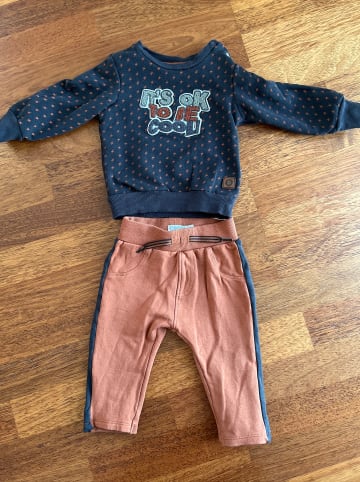 Dirkje 2tlg. Outfit in Schwarz/ Rot
