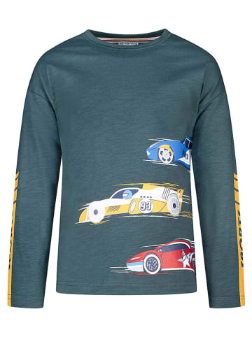 Salt and Pepper Longsleeve in Grün