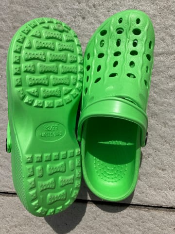 Playshoes Clogs in Grün