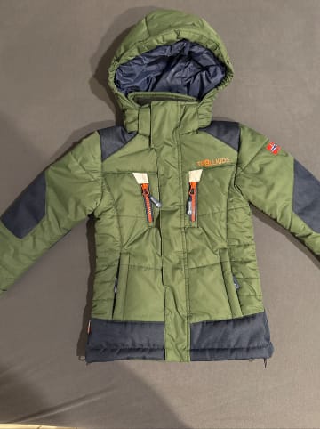 Trollkids Winterjacke "Narvik" in Khaki