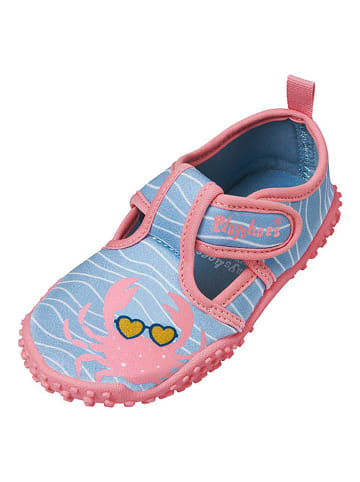 Playshoes Badeschuhe in Hellblau/ Rosa