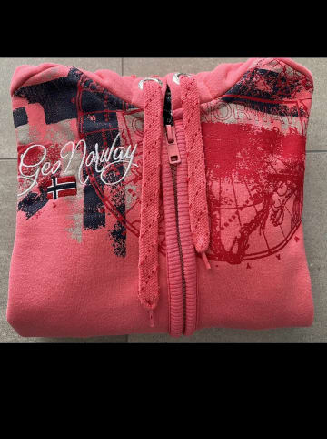 Geographical Norway Sweatjacke "Gasmine" in Koralle
