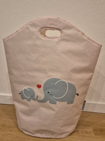 Wenko Wäschesammler "Elli" in Rosa - 24 l