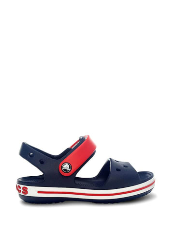 Crocs Sandalen "Crocband Kids" in Dunkelblau/ Rot