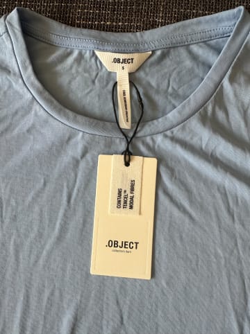 Object Shirt in Hellblau