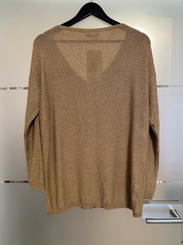 Milan Kiss Pullover in Hellbraun