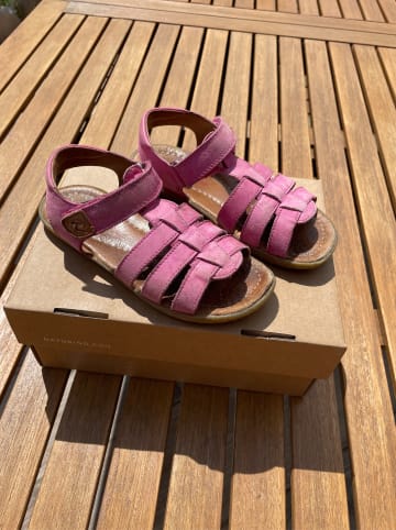 Naturino Leder-Sandalen in Pink