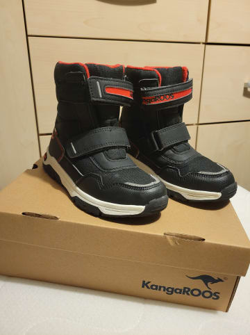 Kangaroos Boots "Sharp" in Schwarz/ Rot