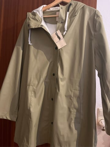 ONLY Carmakoma Regenjacke "Ellen" in Taupe