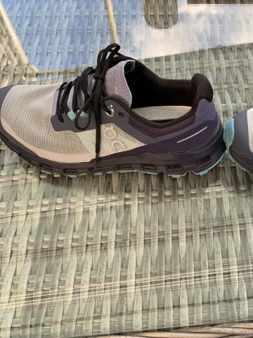 ON RUNNING Trailrunningschuhe "Cloudvista" in Grau/ Hellblau