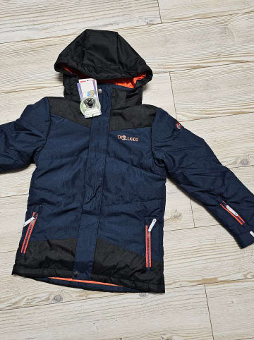 Trollkids Ski-/ Snowboardjacke "Norefjell" in Dunkelblau