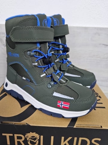 Trollkids Winterboots "Lofoten XT" in Khaki