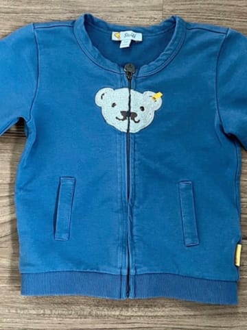 Steiff Sweatjacke in Blau