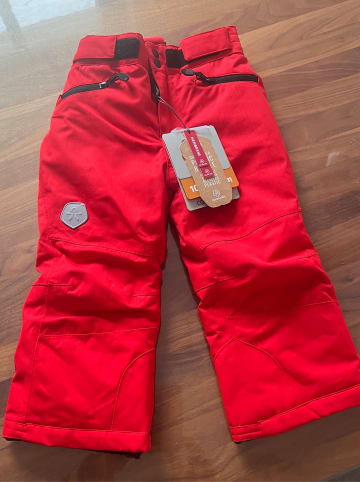 Color Kids Ski-/ Snowboardhose in Rot