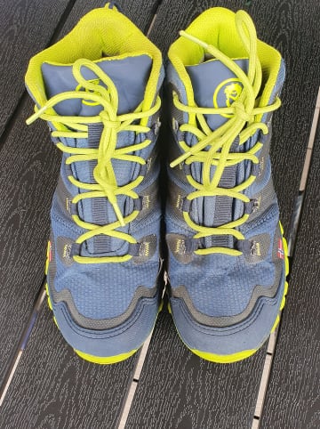 Trollkids Trekkingschuhe "Rondane Hiker Mid" in Dunkelblau