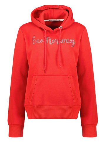 Geographical Norway Hoodie "Gadislava" in Rot