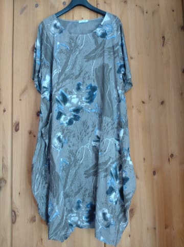 Plus Size Company Leinen-Kleid "Lena" in Taupe