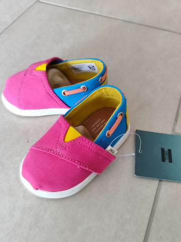 TOMS Sneakers in Pink/ Blau/ Gelb