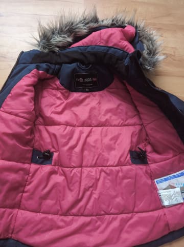 Trollkids Parka "Oslo XT" in Dunkelblau/ Pink