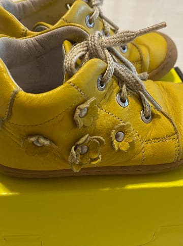 BO-BELL Leder-Sneakers in Gelb