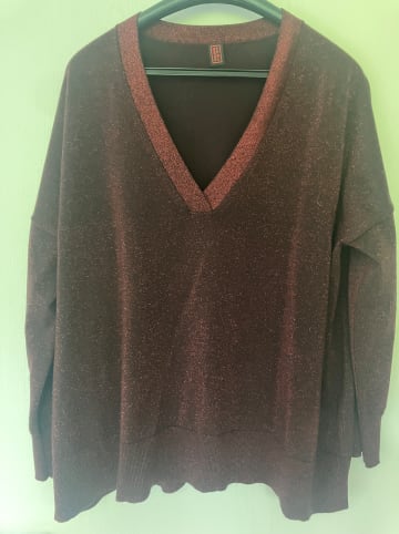 STEFANEL Pullover in Bordeaux