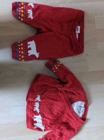 Frugi 2tlg. Outfit "Kimono" in Rot
