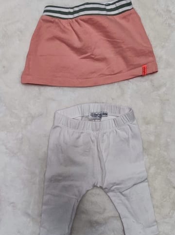 Dirkje 3tlg. Outfit in Grün/ Rosa/ Weiß