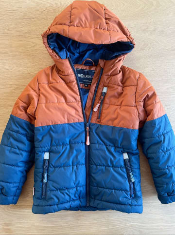 Trollkids Ski-/ Snowboardjacke "Hemsedal"  in Braun/ Dunkelblau
