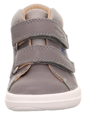 superfit Leder-Lauflernschuhe "Superfree" in Grau
