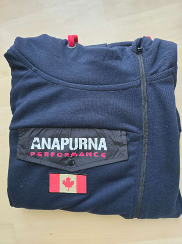 ANAPURNA Sweatjacke "Fued" in Dunkelblau