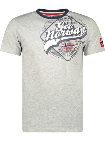 Geographical Norway Shirt "Joldy" in Grau