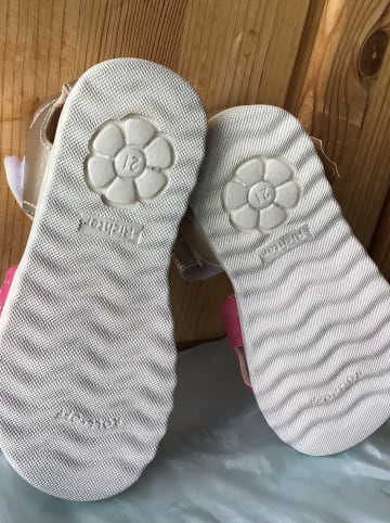 Richter Shoes Sandalen in Pink/ Silber