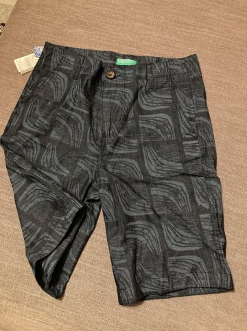 Benetton Bermudas in Dunkelblau/ Bunt