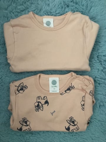 Sanetta 2er-Set: Bodys in Rosa