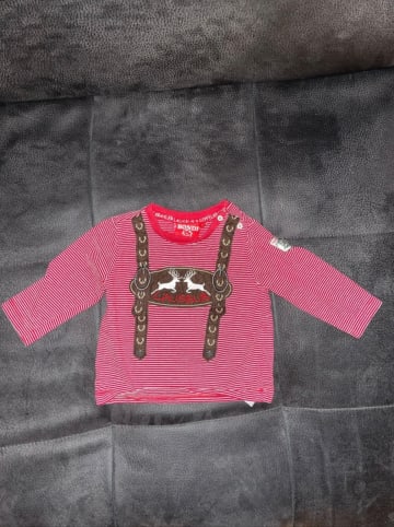Bondi Longsleeve "Lausbub" in Rot