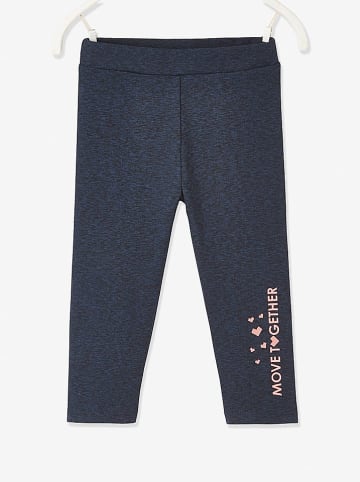 vertbaudet Capri Leggings in Dunkelblau 