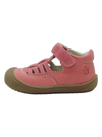 lamino Leder-Halbsandalen in Rot
