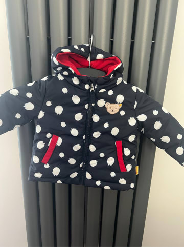 Steiff Übergangsjacke in Dunkelblau/ Rot