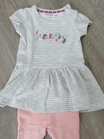 Dirkje 2tlg. Outfit in Grau/ Rosa