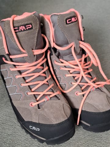 cmp Leder-Trekkingboots "Moon" in Grau