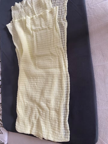 OPUS Schal in Hellgelb - (L)160 x (B)110 cm