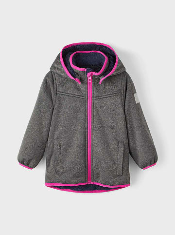 name it Jacke "Mada" in Grau/ Pink