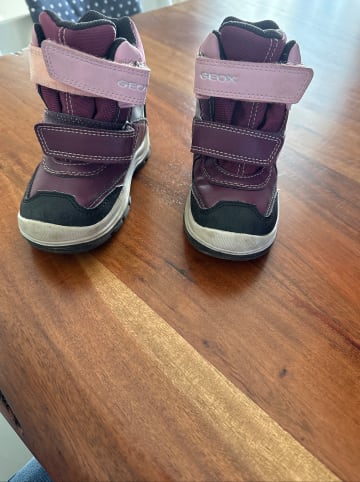 Geox Boots "Flanfil" in Mauve/ Rosa